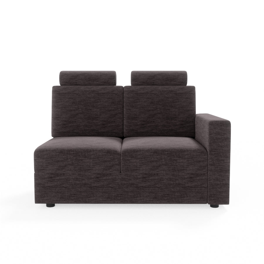 L Shape Corner Fabric Sofa [with Normal Handles] - Sekar Lifestyle