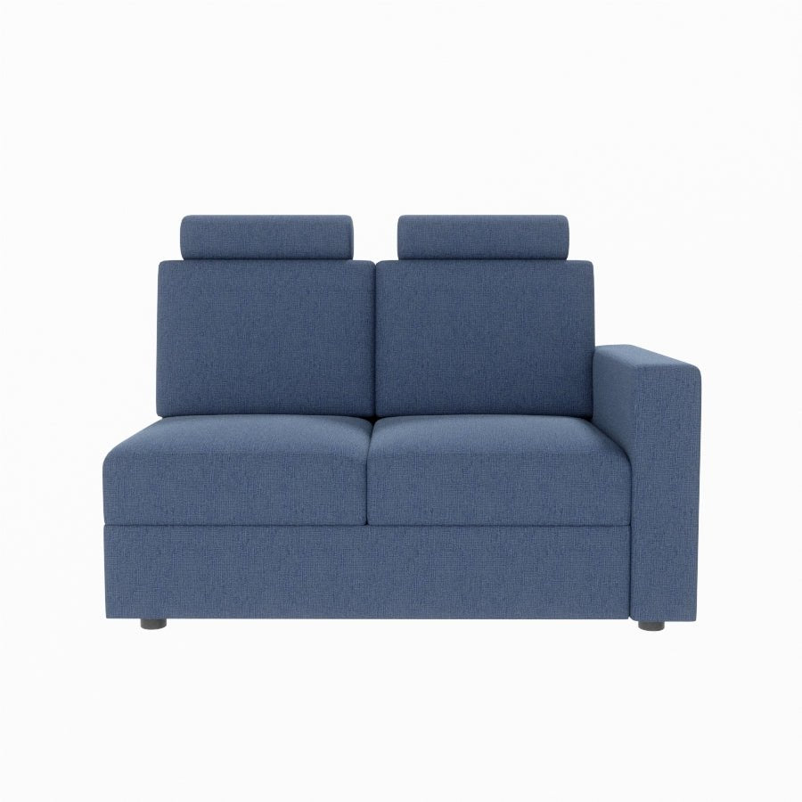 L Shape Corner Fabric Sofa [with Normal Handles] - Sekar Lifestyle