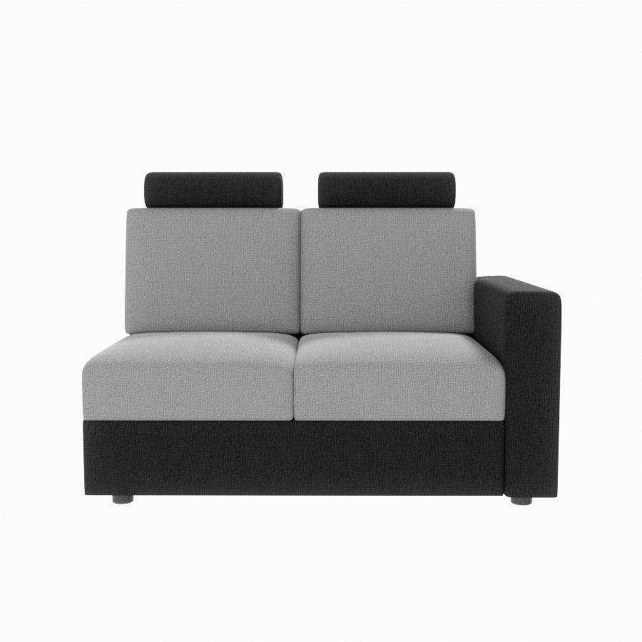 L Shape Corner Fabric Sofa [with Normal Handles] - Sekar Lifestyle