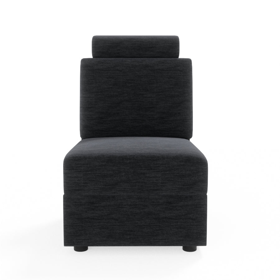 L Shape Corner Fabric Sofa [with Steel Handles] - Sekar Lifestyle