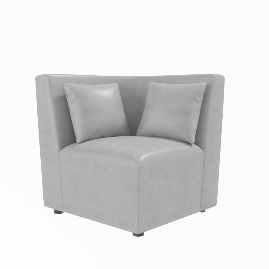 L Shape Corner Leatherette Sofa [with Normal Handles] - Sekar Lifestyle