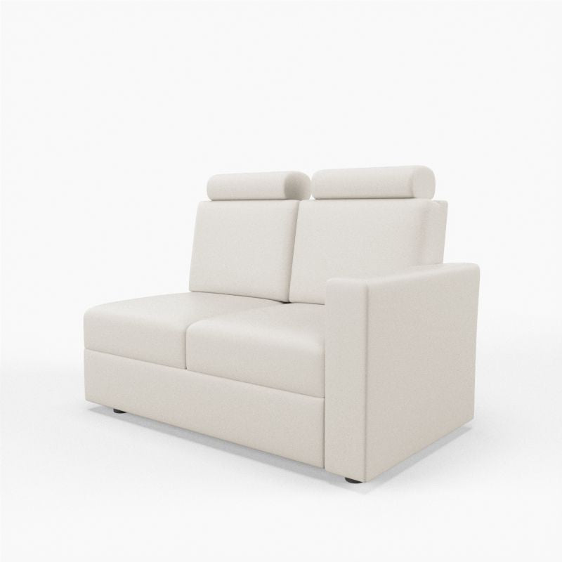 L Shape Corner Leatherette Sofa [with Normal Handles] - Sekar Lifestyle