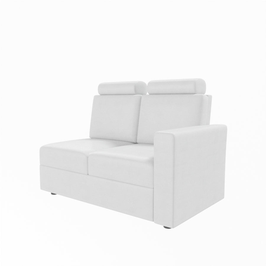 L Shape Corner Leatherette Sofa [with Normal Handles] - Sekar Lifestyle