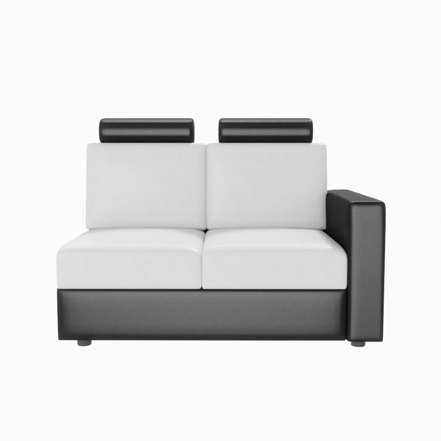 L Shape Corner Leatherette Sofa [with Normal Handles] - Sekar Lifestyle