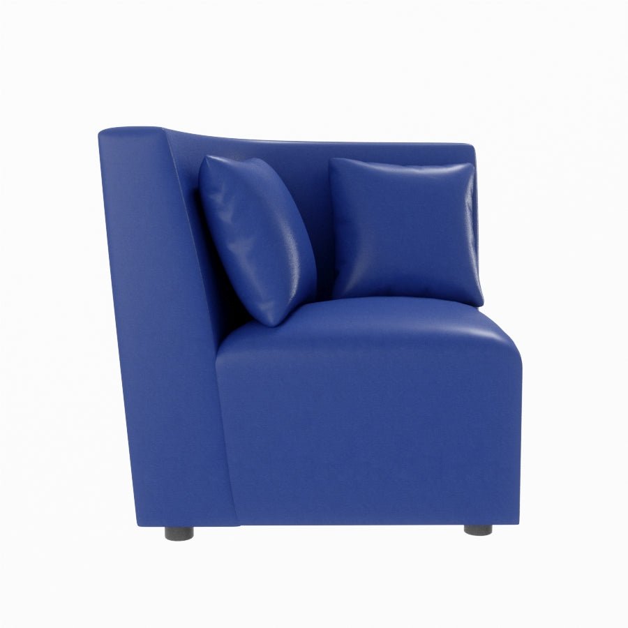 L Shape Corner Leatherette Sofa [with Normal Handles] - Sekar Lifestyle