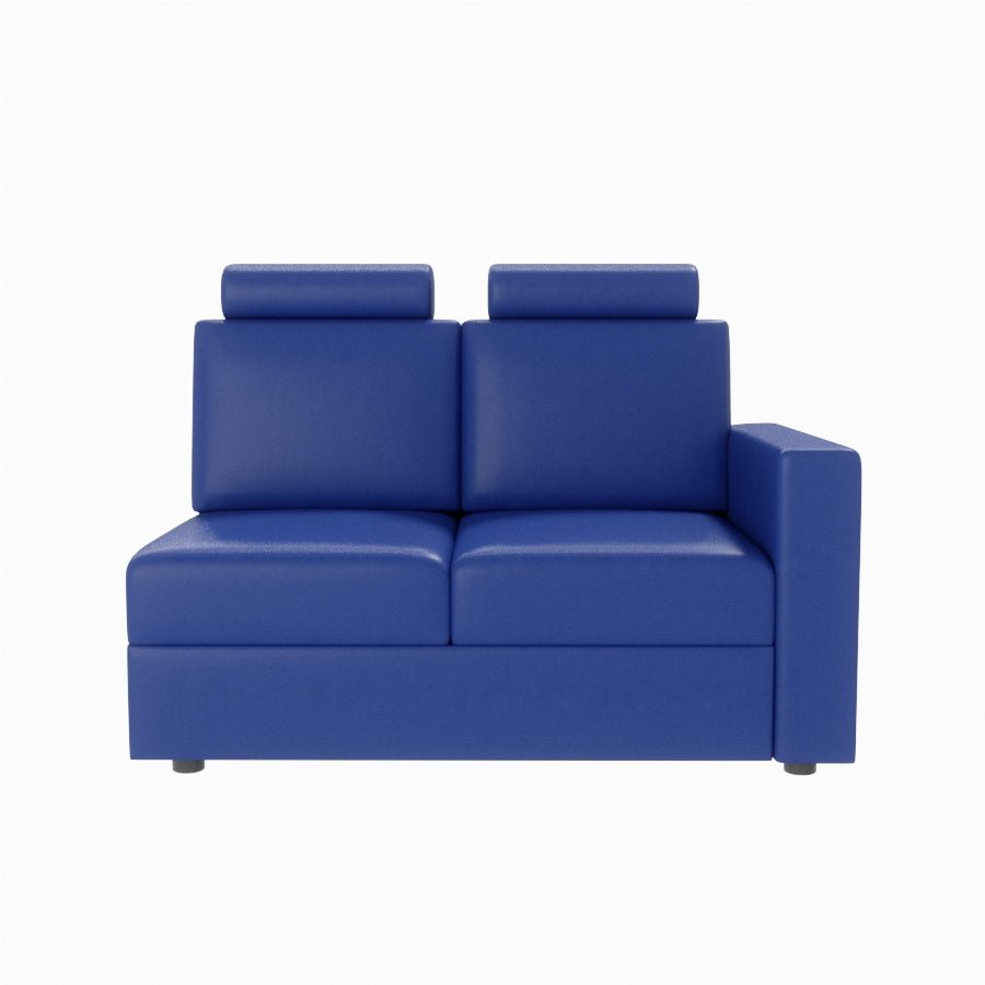 L Shape Corner Leatherette Sofa [with Normal Handles] - Sekar Lifestyle
