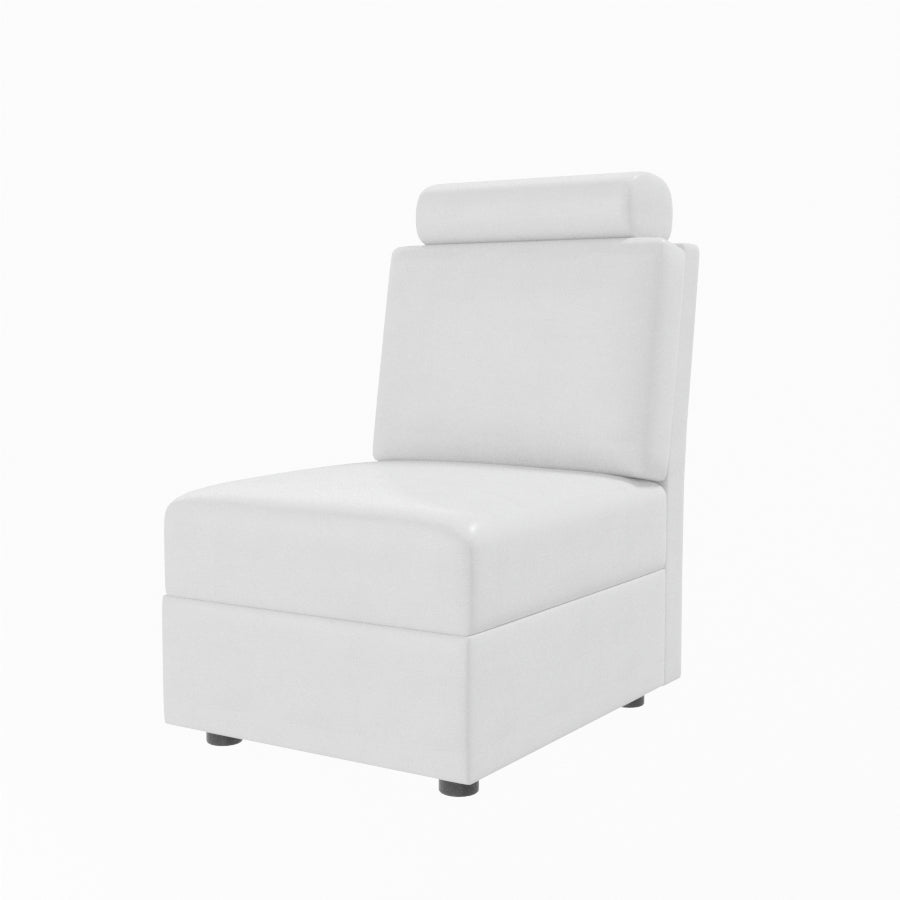 L Shape Corner Leatherette Sofa [with Steel Handles] - Sekar Lifestyle