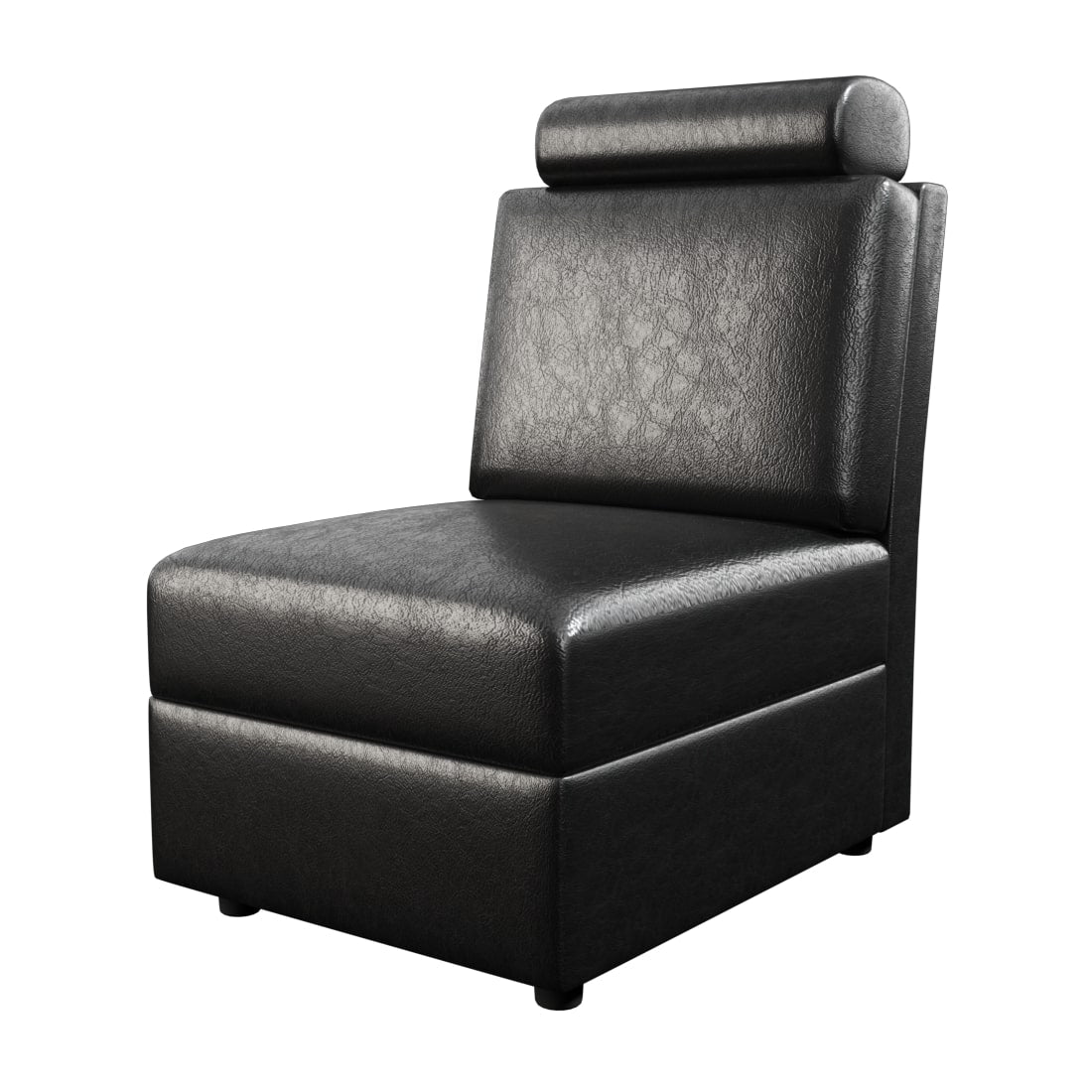 L Shape Corner Leatherette Sofa [with Steel Handles] - Sekar Lifestyle