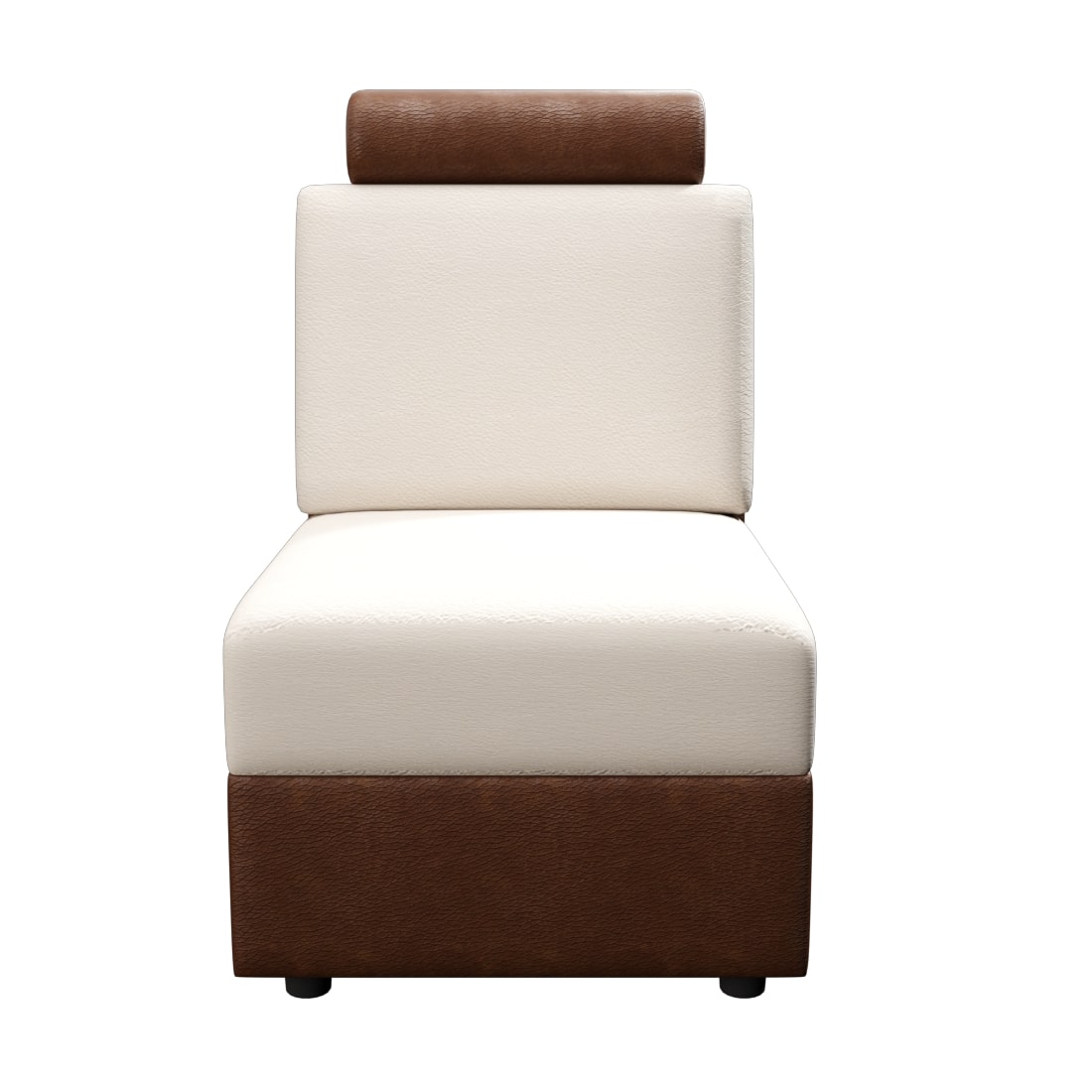 L Shape Corner Leatherette Sofa [with Steel Handles] - Sekar Lifestyle