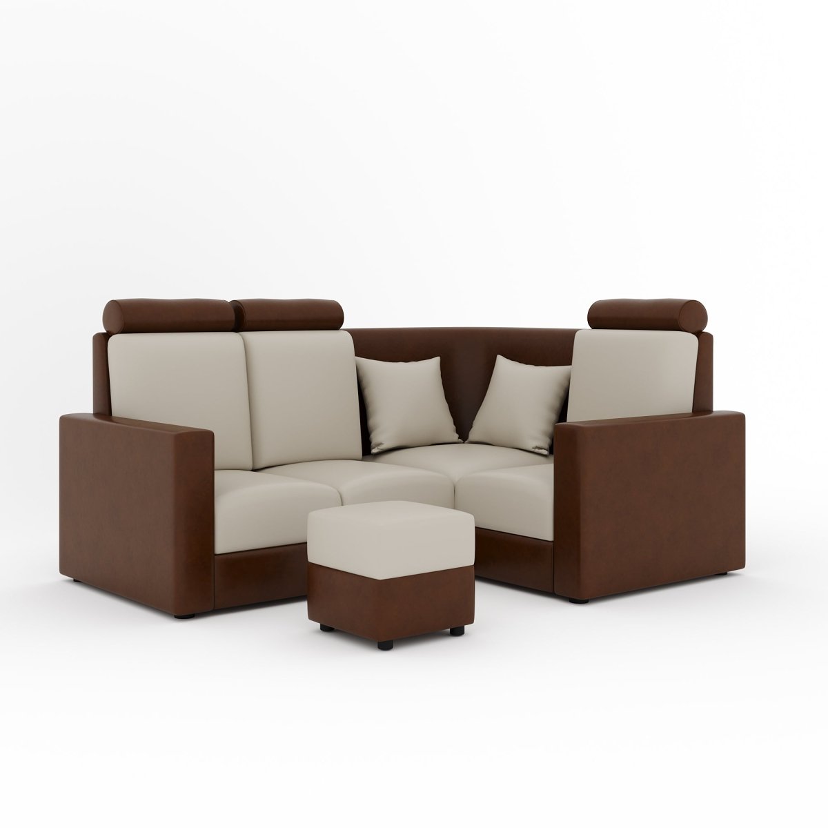 L Shape Corner Mini Sofa Series [with Normal Handles] with Box Moda - Sekar Lifestyle