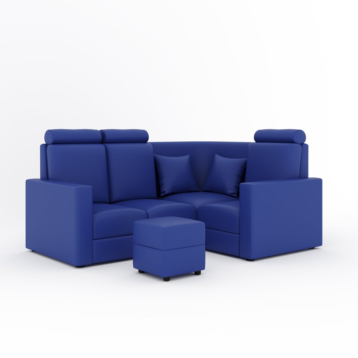 L Shape Corner Mini Sofa Series [with Normal Handles] with Box Moda - Sekar Lifestyle