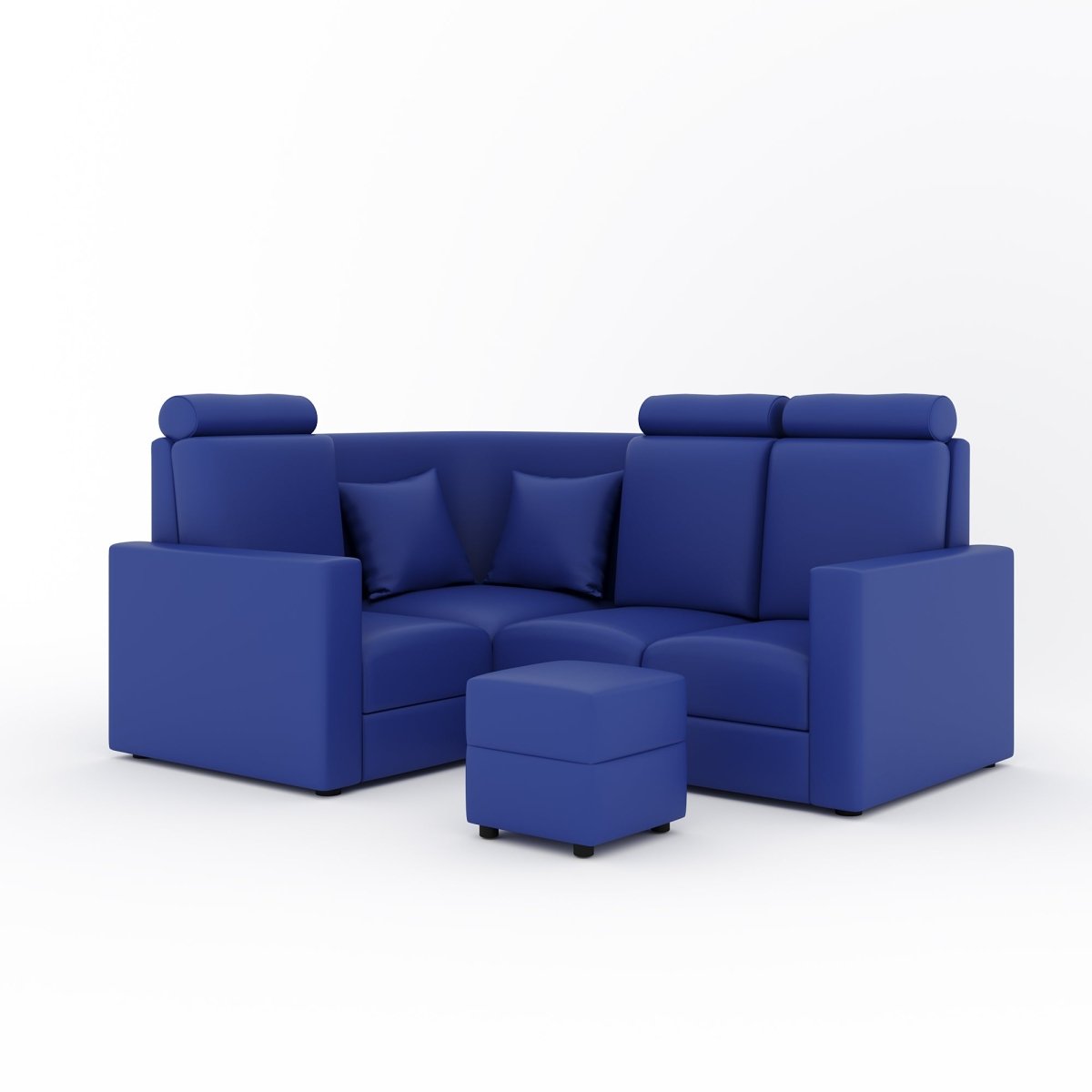 L Shape Corner Mini Sofa Series [with Normal Handles] with Box Moda - Sekar Lifestyle
