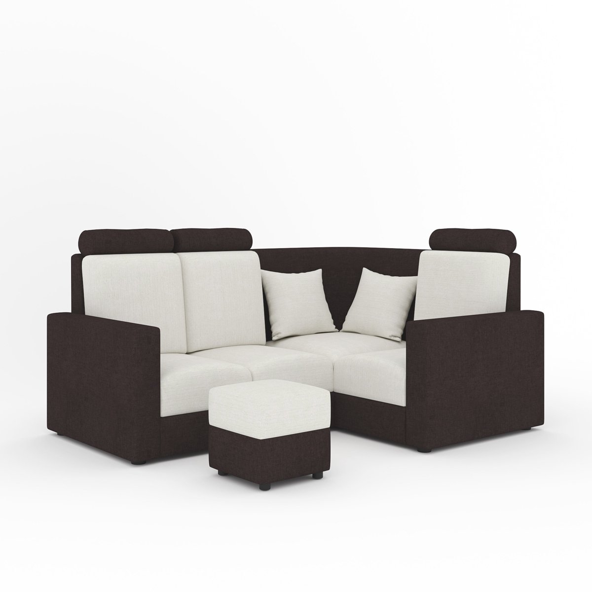 L Shape Corner Mini Sofa Series [with Normal Handles] with Box Moda - Sekar Lifestyle