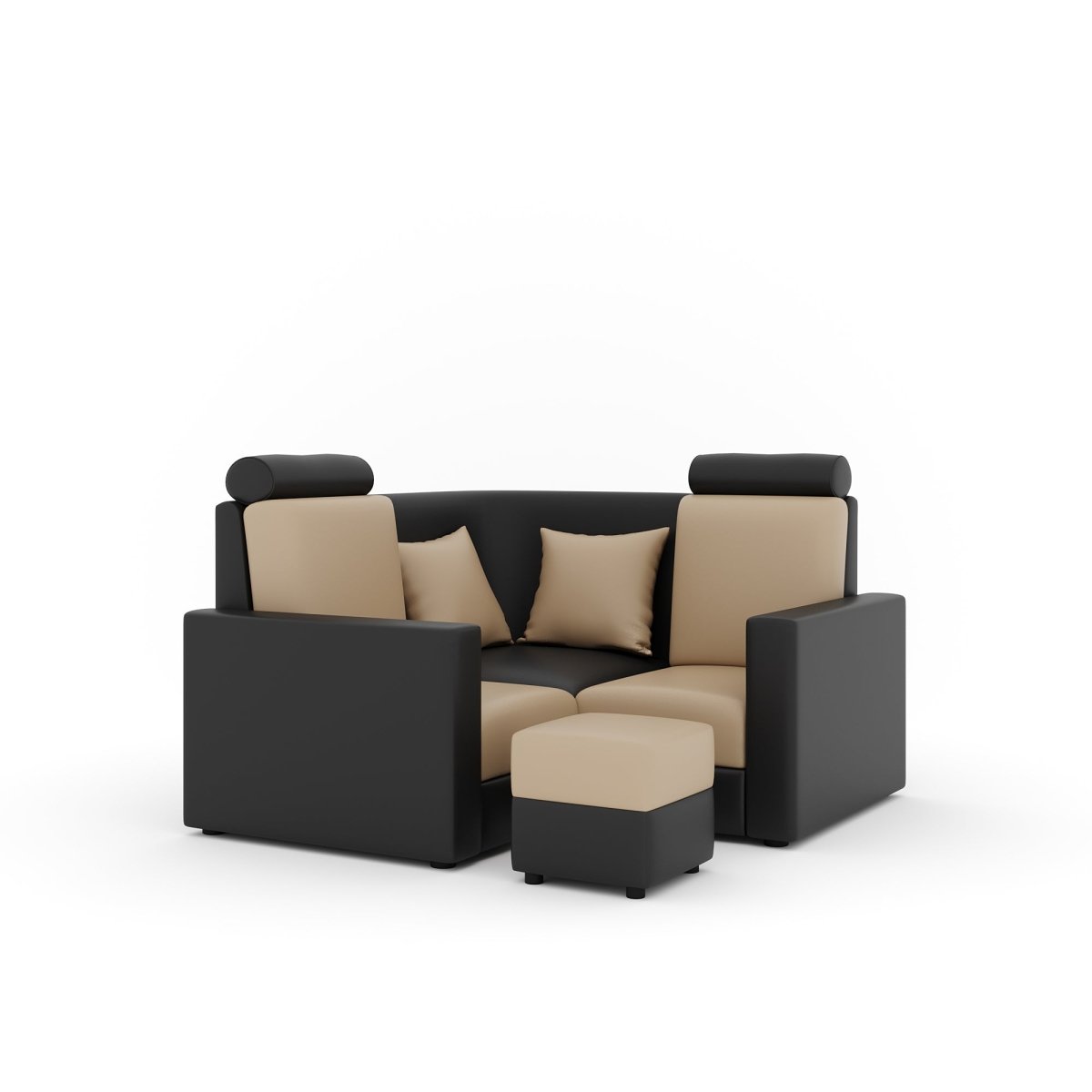 L Shape Corner Mini Sofa Series [with Normal Handles] with Box Moda - Sekar Lifestyle