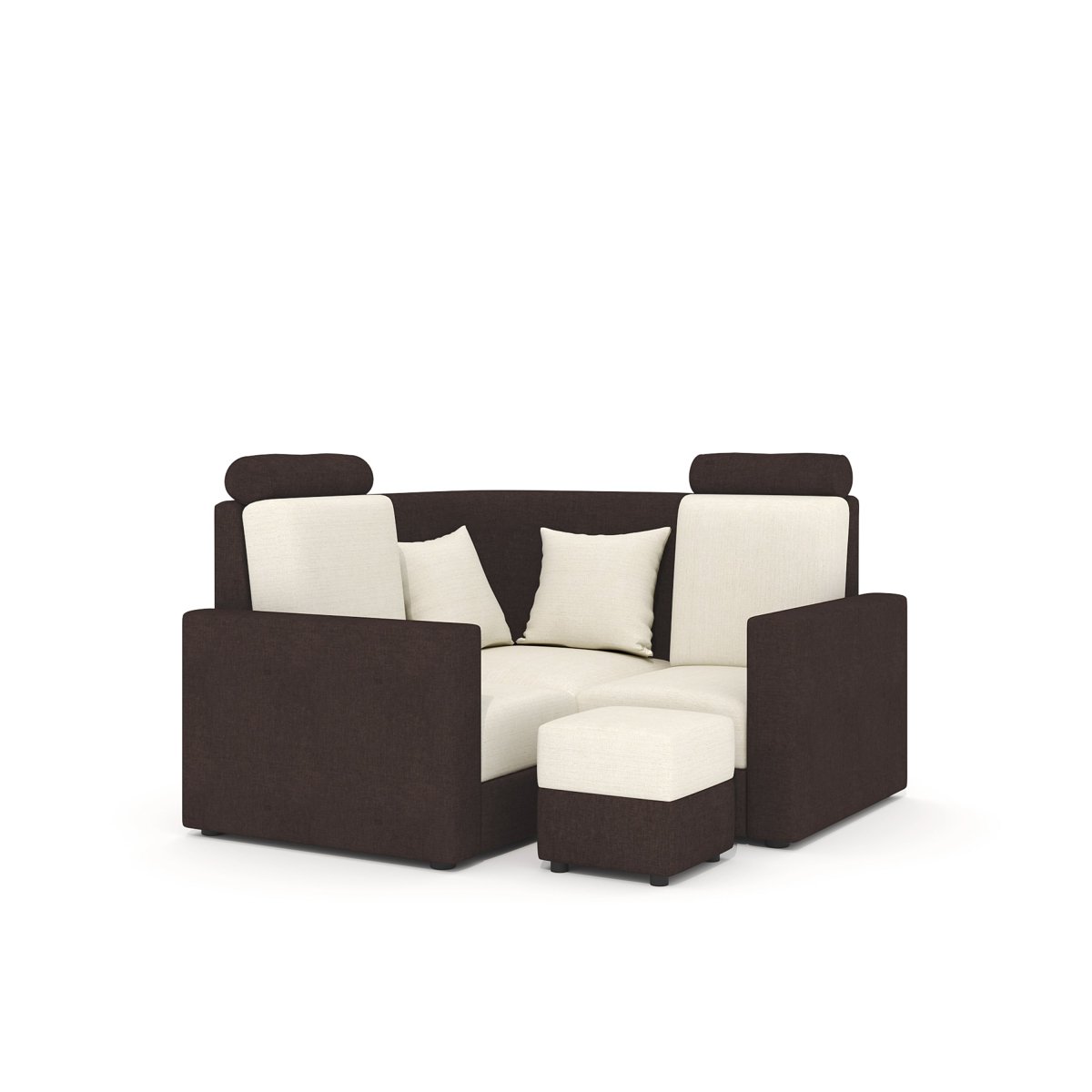 L Shape Corner Mini Sofa Series [with Normal Handles] with Box Moda - Sekar Lifestyle