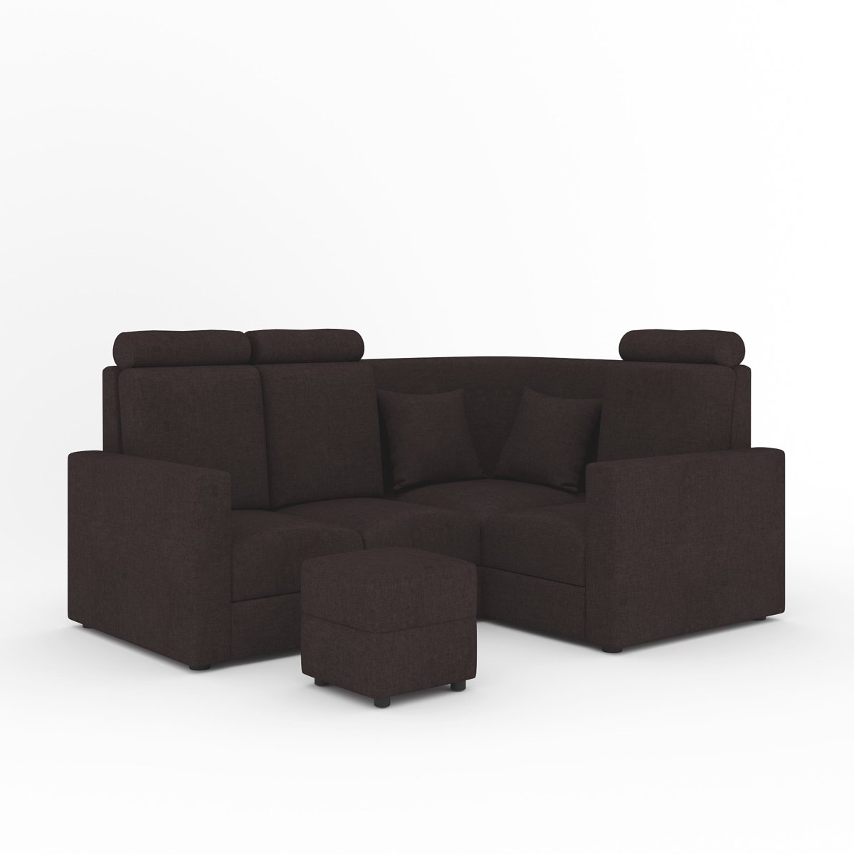 L Shape Corner Mini Sofa Series [with Normal Handles] with Box Moda - Sekar Lifestyle