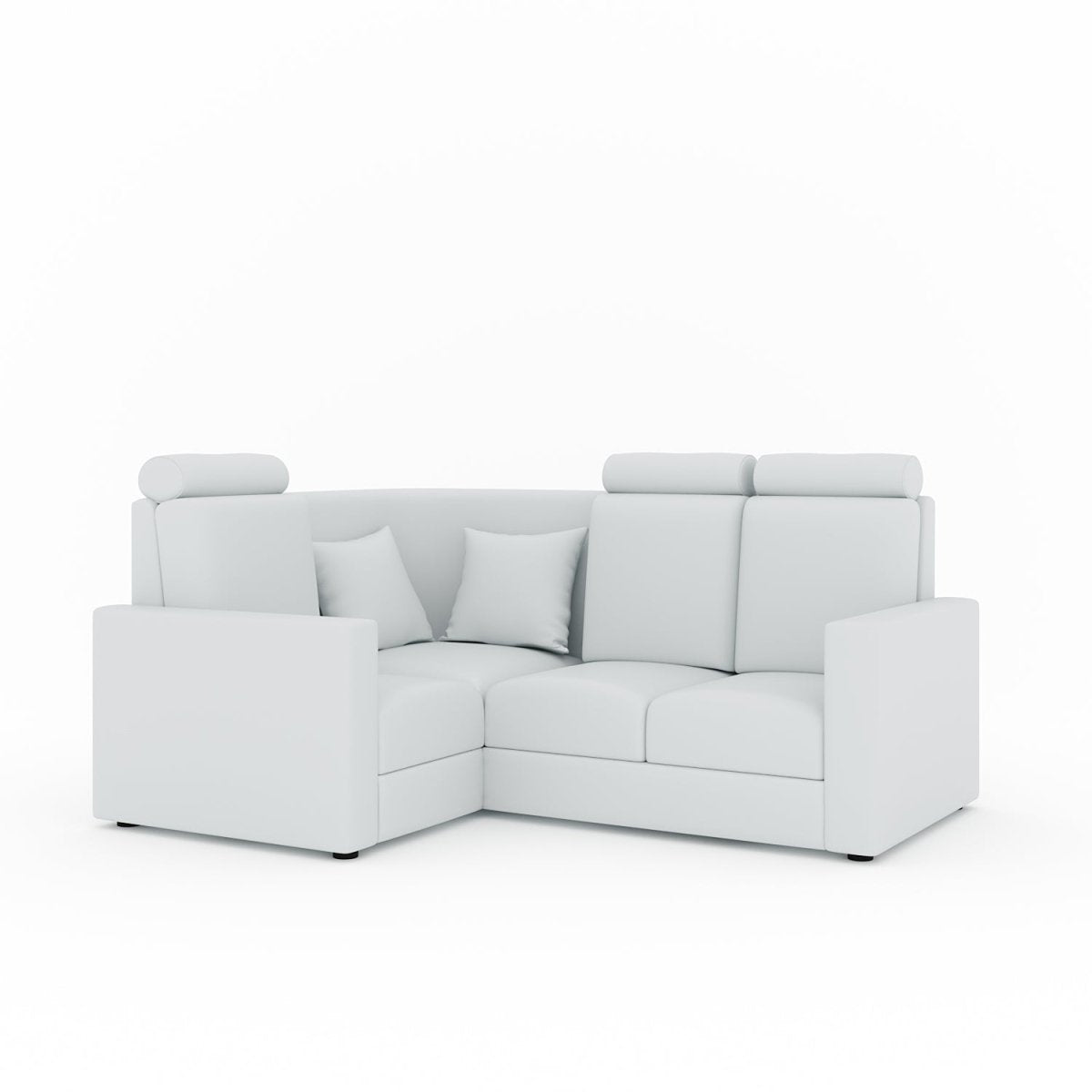 L Shape Corner Mini Sofa Series [with Normal Handles] with Box Moda - Sekar Lifestyle