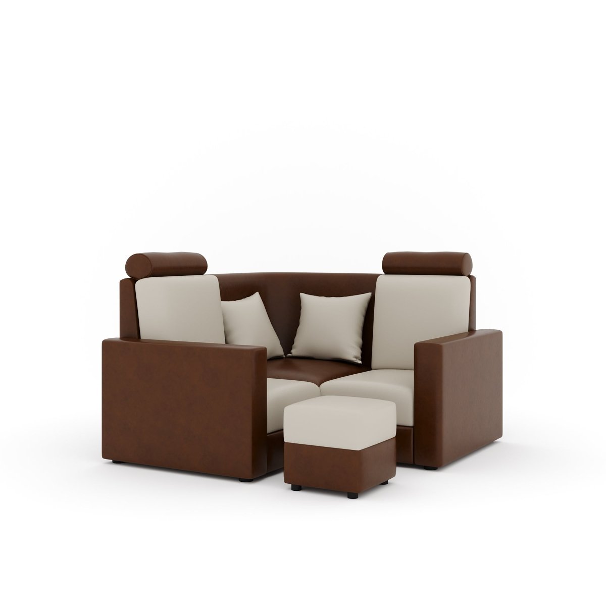L Shape Corner Mini Sofa Series [with Normal Handles] with Box Moda - Sekar Lifestyle