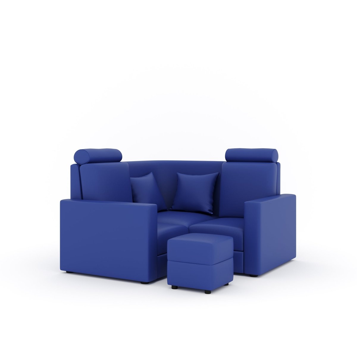 L Shape Corner Mini Sofa Series [with Normal Handles] with Box Moda - Sekar Lifestyle