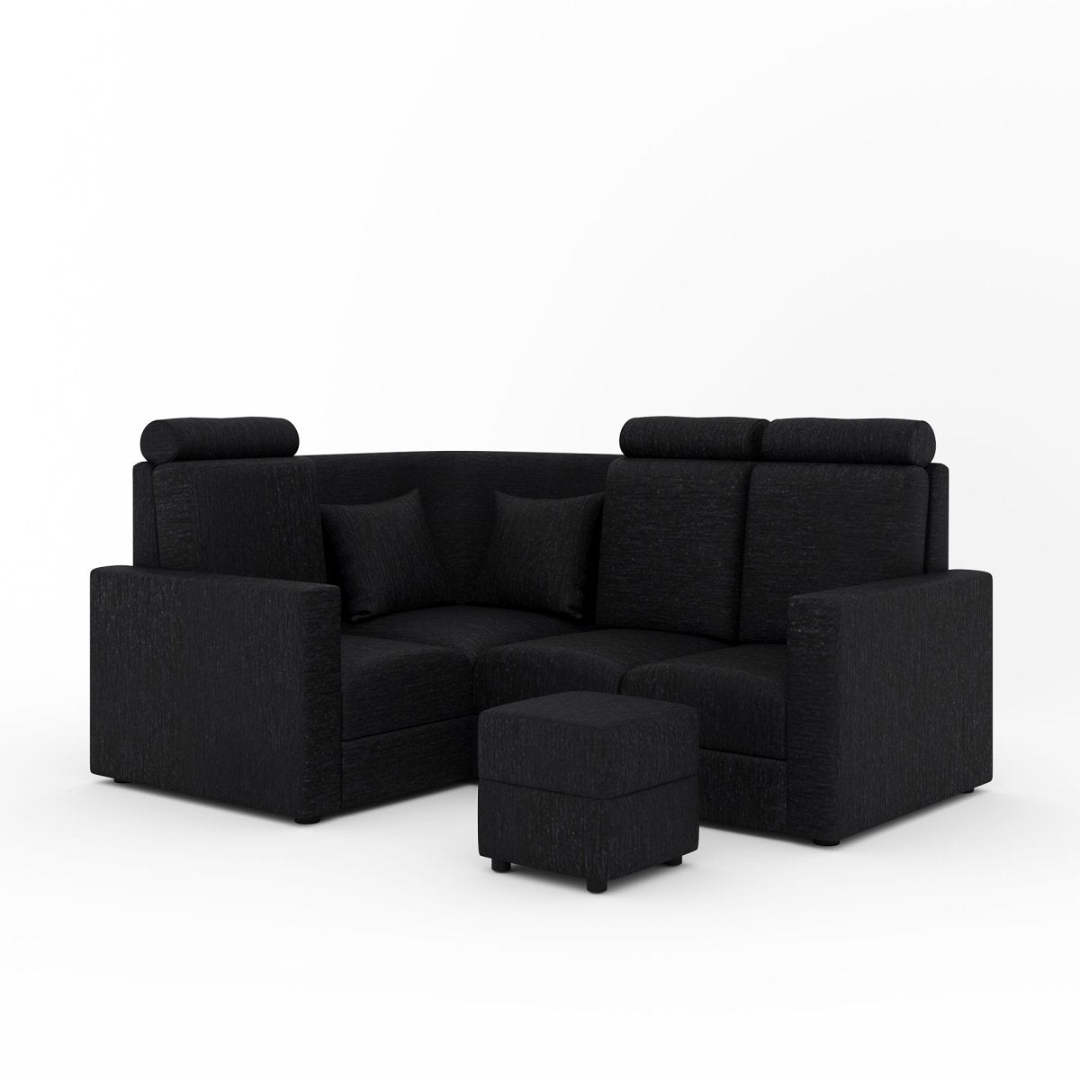 L Shape Corner Mini Sofa Series [with Normal Handles] with Box Moda - Sekar Lifestyle