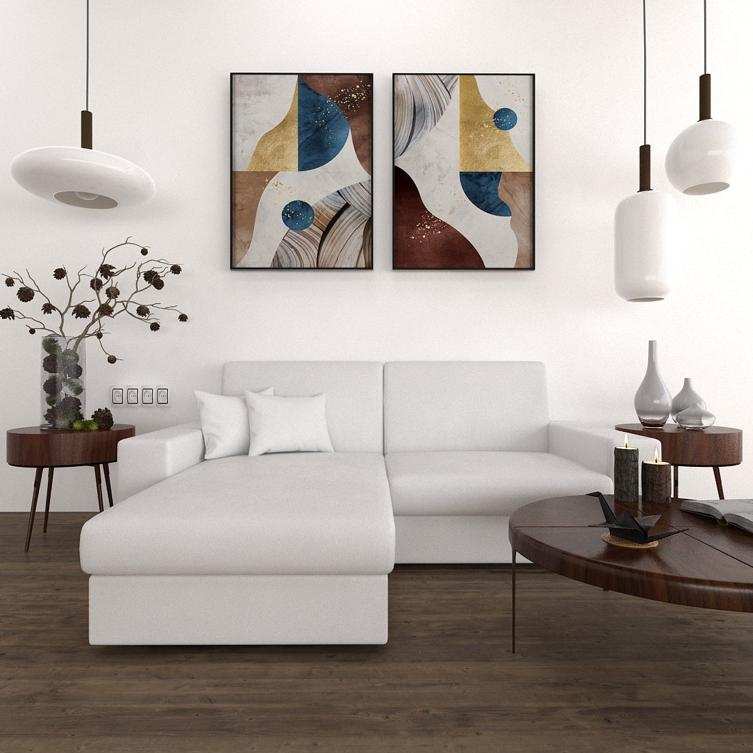 Leatherette Compact Series Sofa Set - Sekar Lifestyle