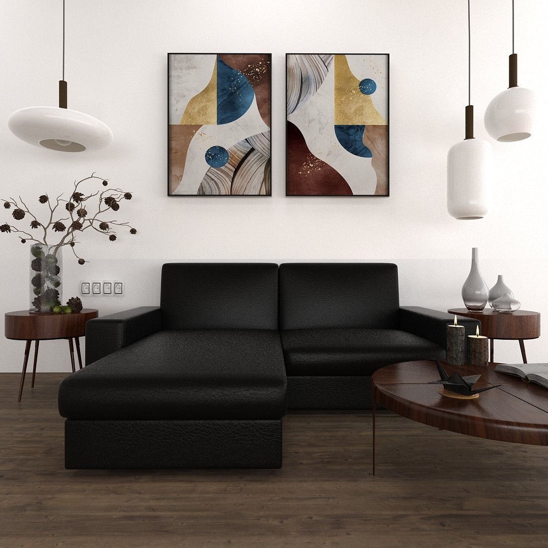 Leatherette Compact Series Sofa Set - Sekar Lifestyle