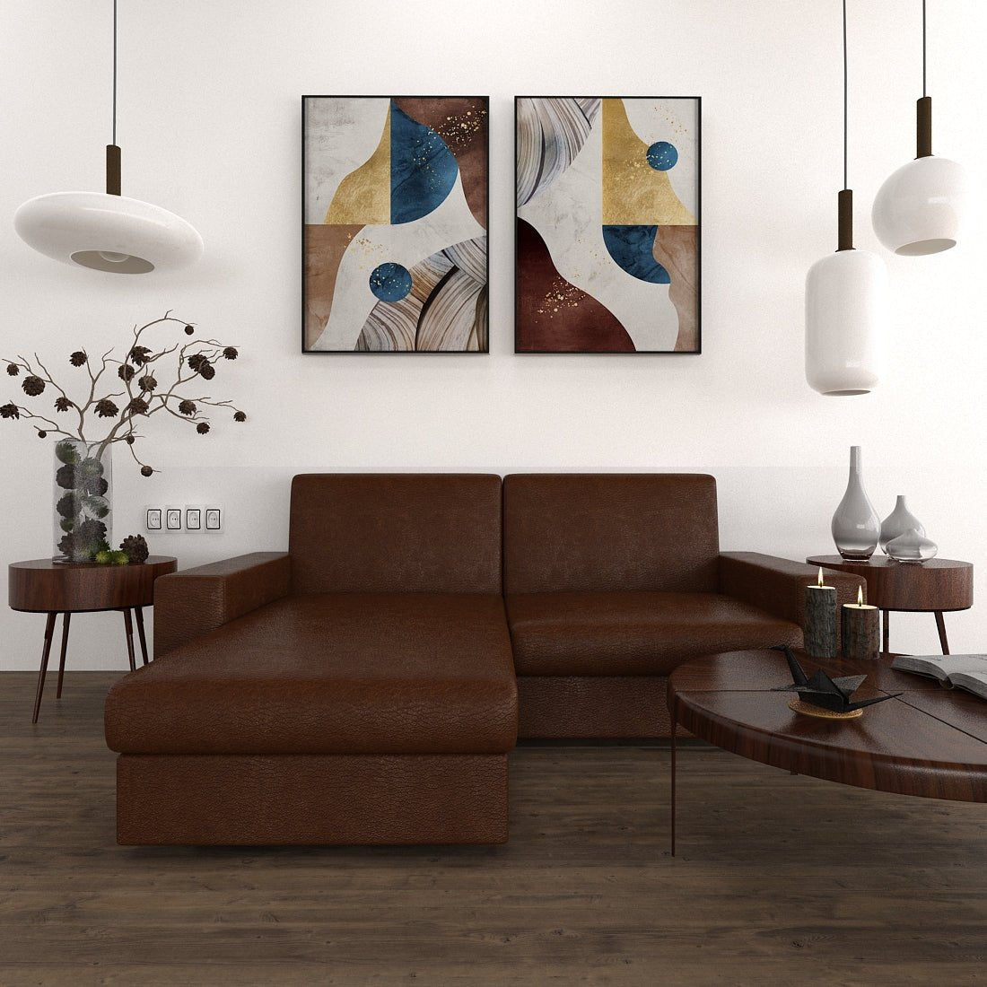 Leatherette Compact Series Sofa Set - Sekar Lifestyle