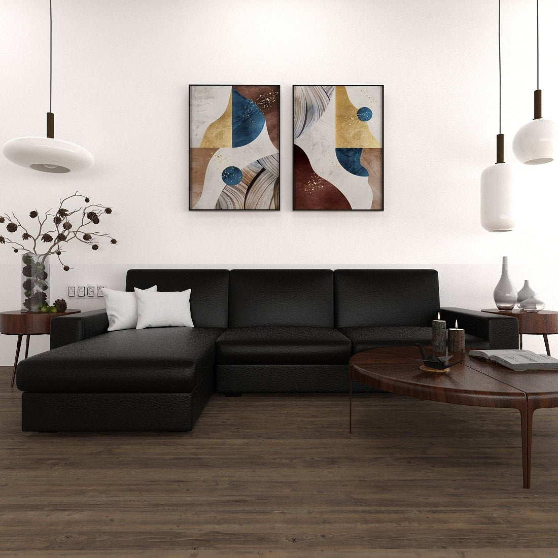 Leatherette Compact Series Sofa Set - Sekar Lifestyle