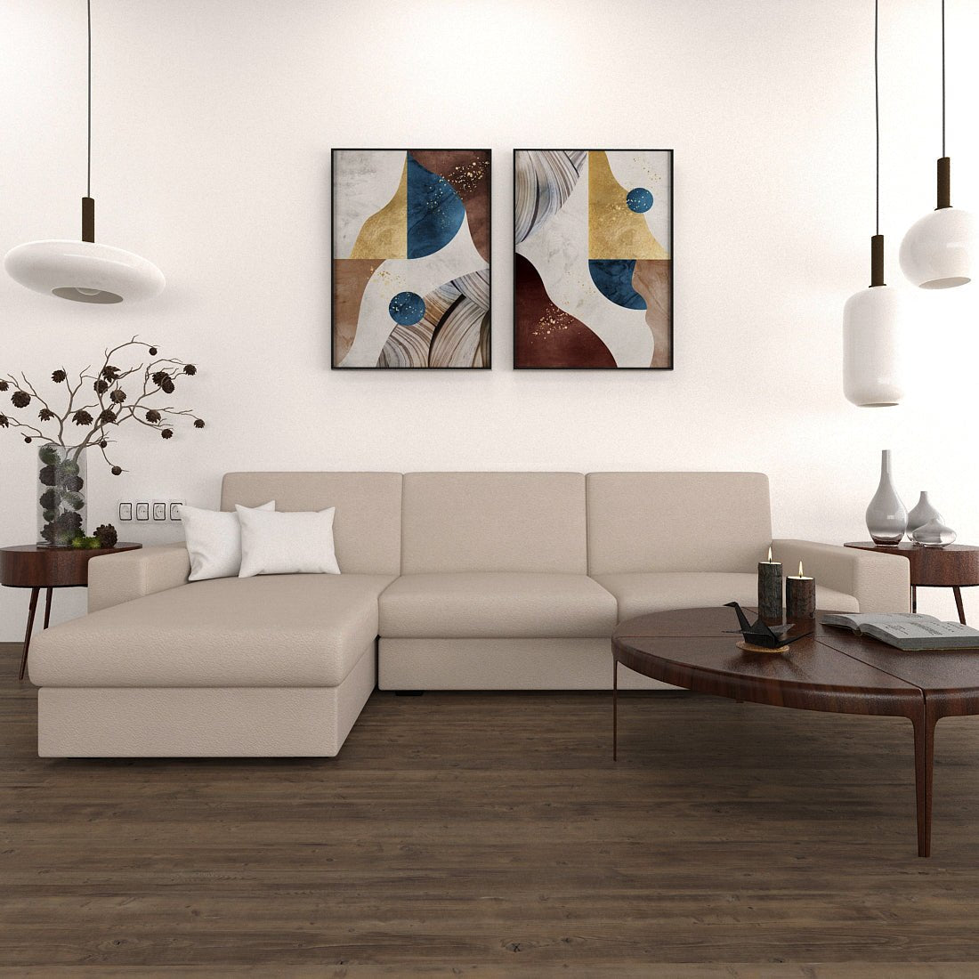 Leatherette Compact Series Sofa Set - Sekar Lifestyle