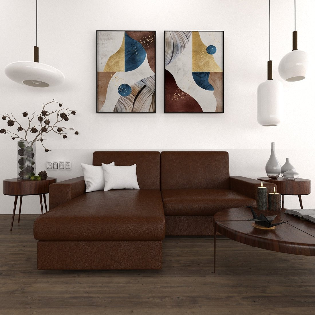 Leatherette Compact Series Sofa Set - Sekar Lifestyle