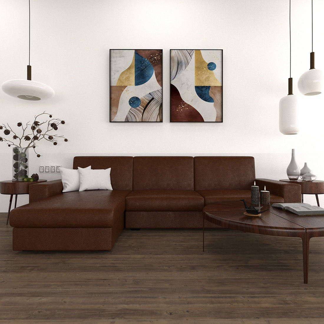 Leatherette Compact Series Sofa Set - Sekar Lifestyle