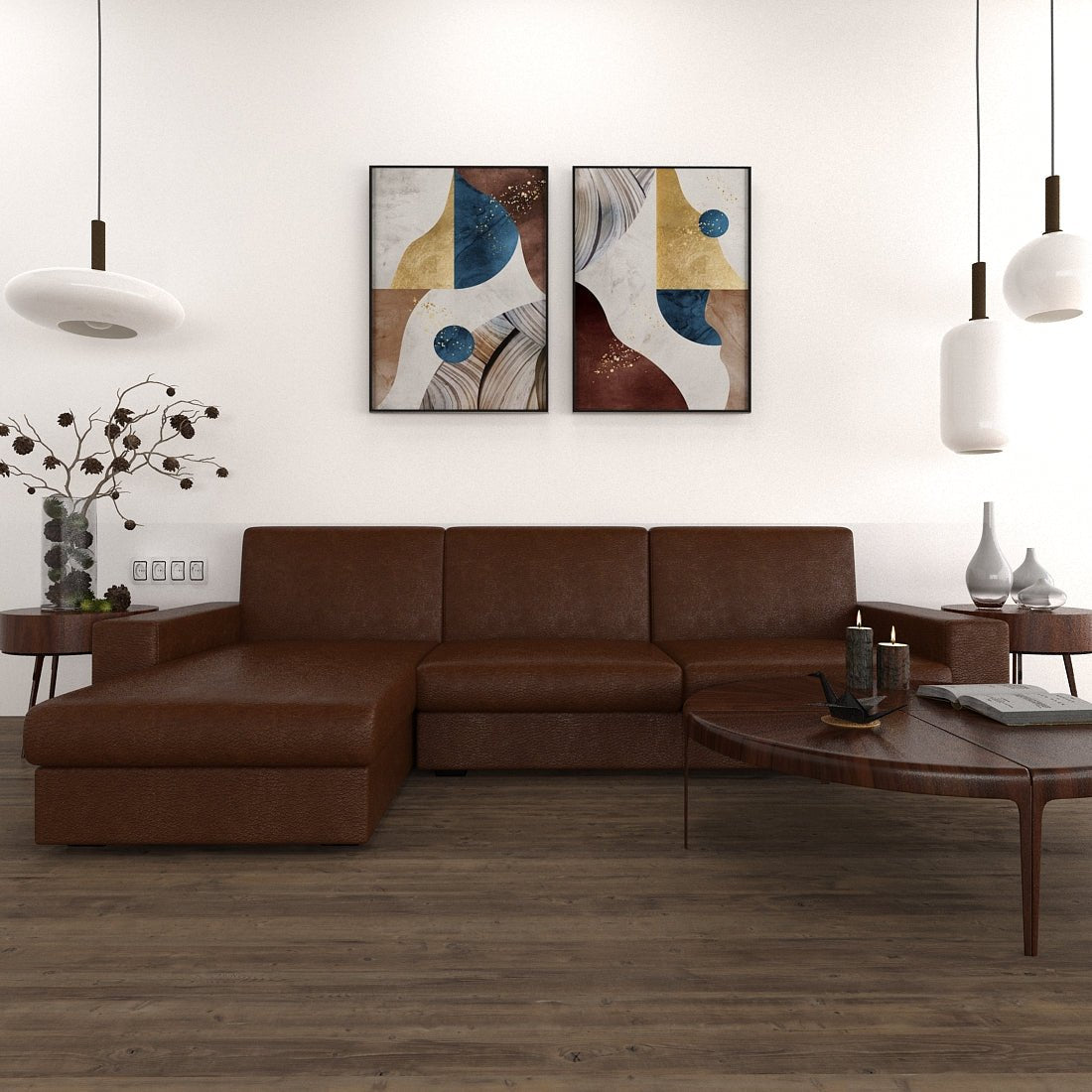 Leatherette Compact Series Sofa Set - Sekar Lifestyle