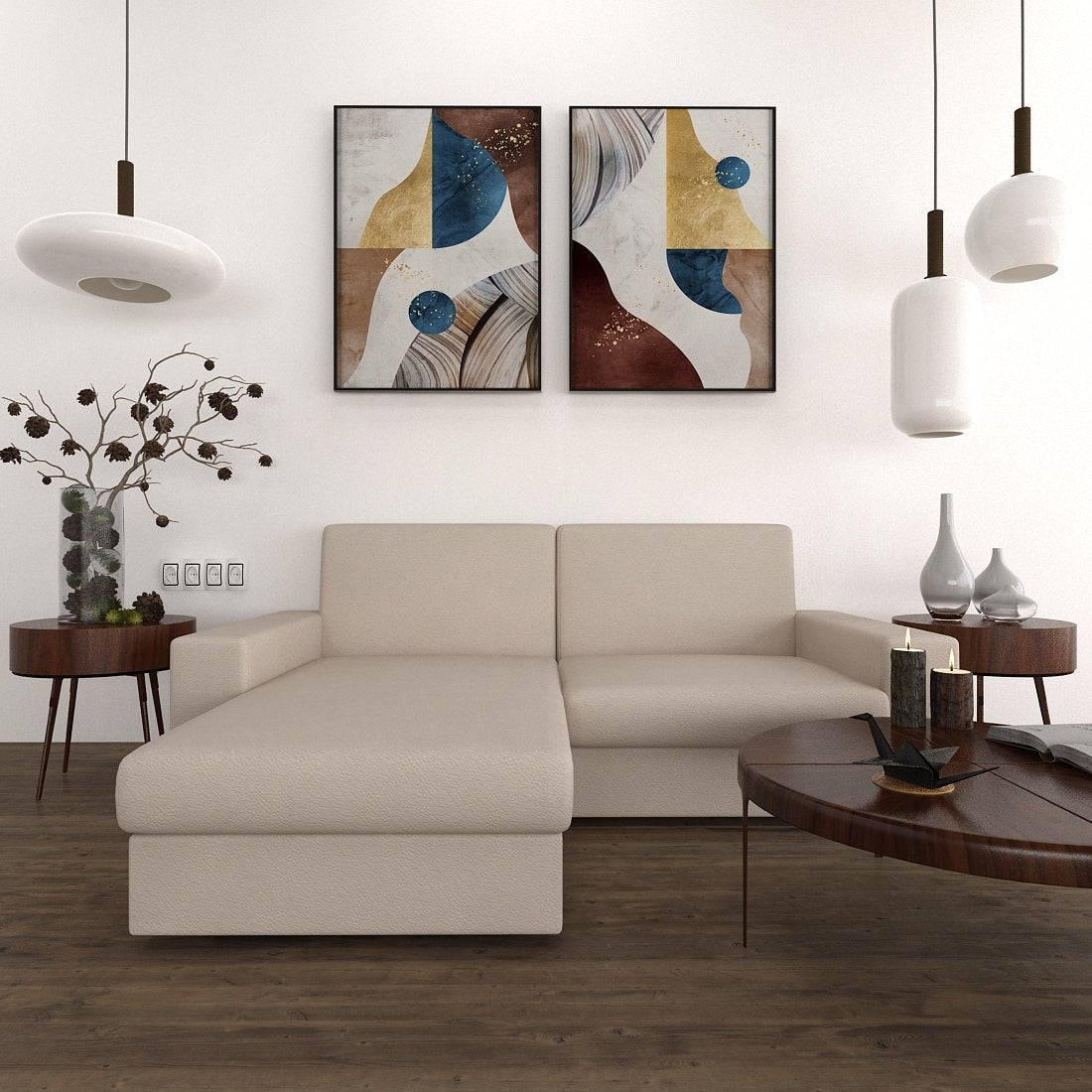 Leatherette Compact Series Sofa Set - Sekar Lifestyle