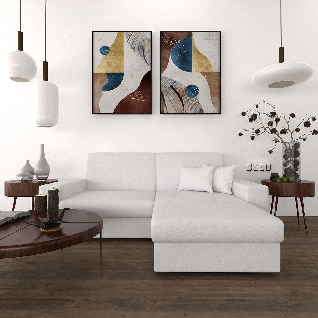 Leatherette Compact Series Sofa Set - Sekar Lifestyle