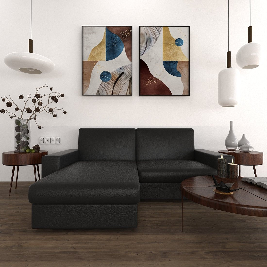 Leatherette Compact Series Sofa Set - Sekar Lifestyle