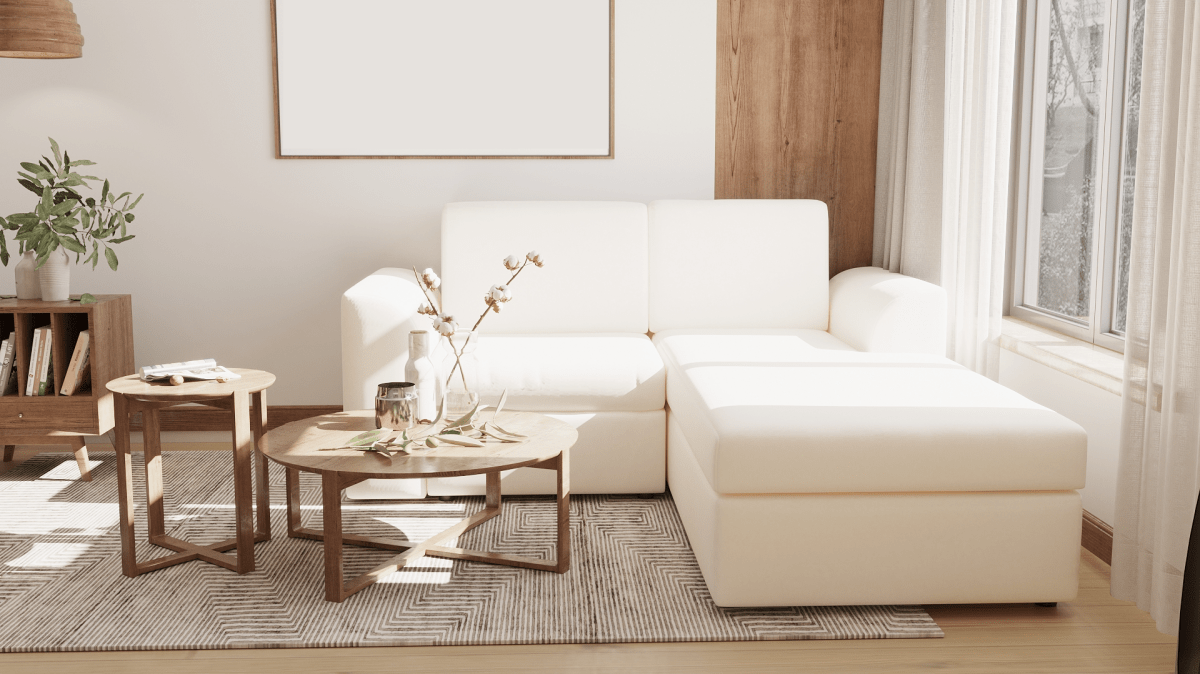 Lounge Series LHS Fabric Sofa Set - Sekar Lifestyle