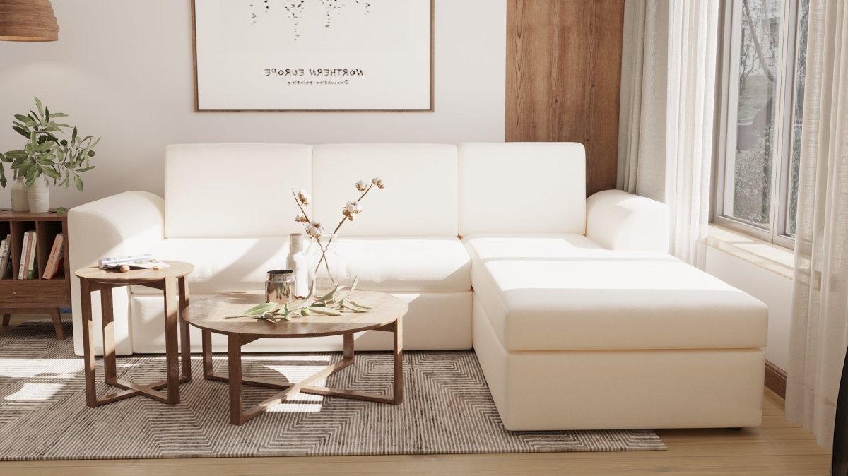 Lounge Series LHS Fabric Sofa Set - Sekar Lifestyle