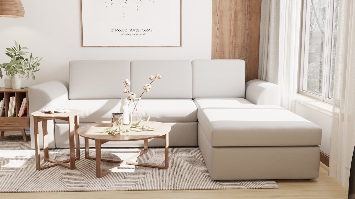 Lounge Series LHS Fabric Sofa Set - Sekar Lifestyle