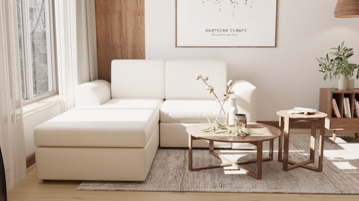 Lounge Series RHS Leatherette Sofa Set - Sekar Lifestyle