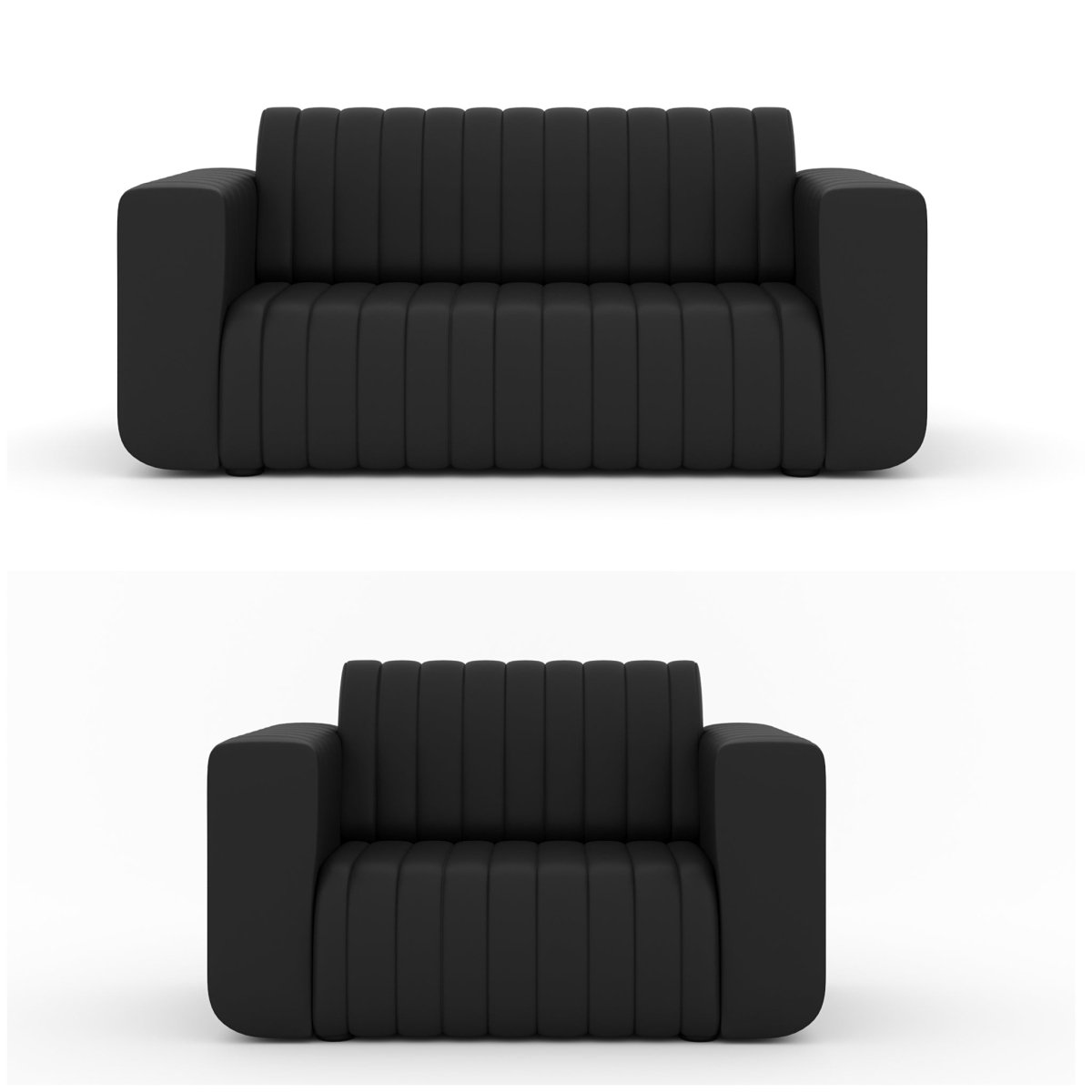 Luxury Series Leatherette Sofa Set - Sekar Lifestyle