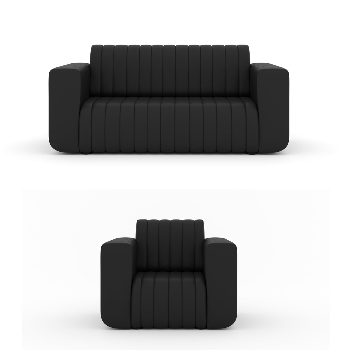 Luxury Series Leatherette Sofa Set - Sekar Lifestyle