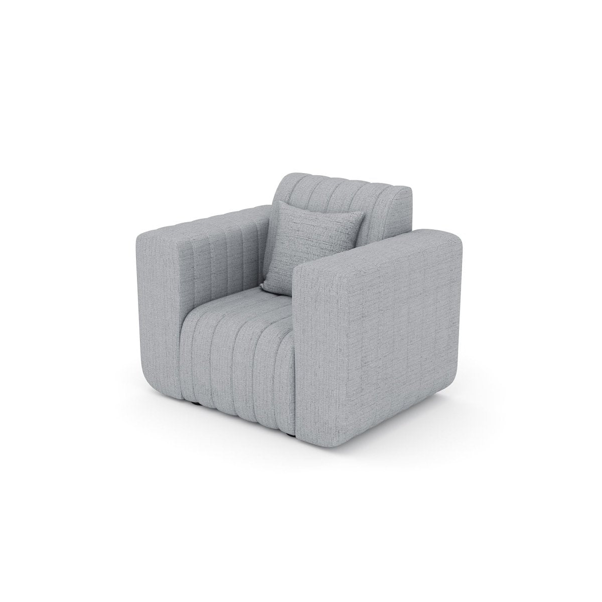 Luxury Series with Fiberfill Pillows Fabric Sofa Set - Sekar Lifestyle