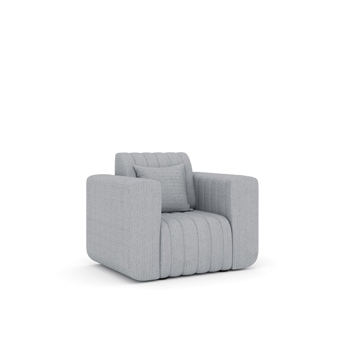 Luxury Series with Fiberfill Pillows Fabric Sofa Set - Sekar Lifestyle