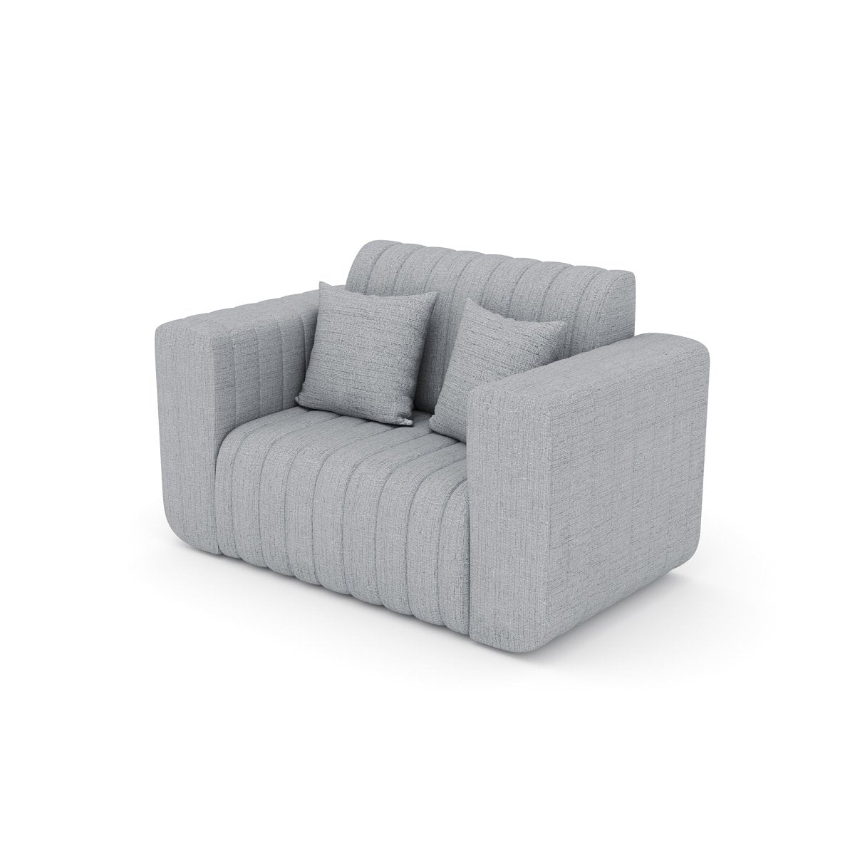 Luxury Series with Fiberfill Pillows Fabric Sofa Set - Sekar Lifestyle