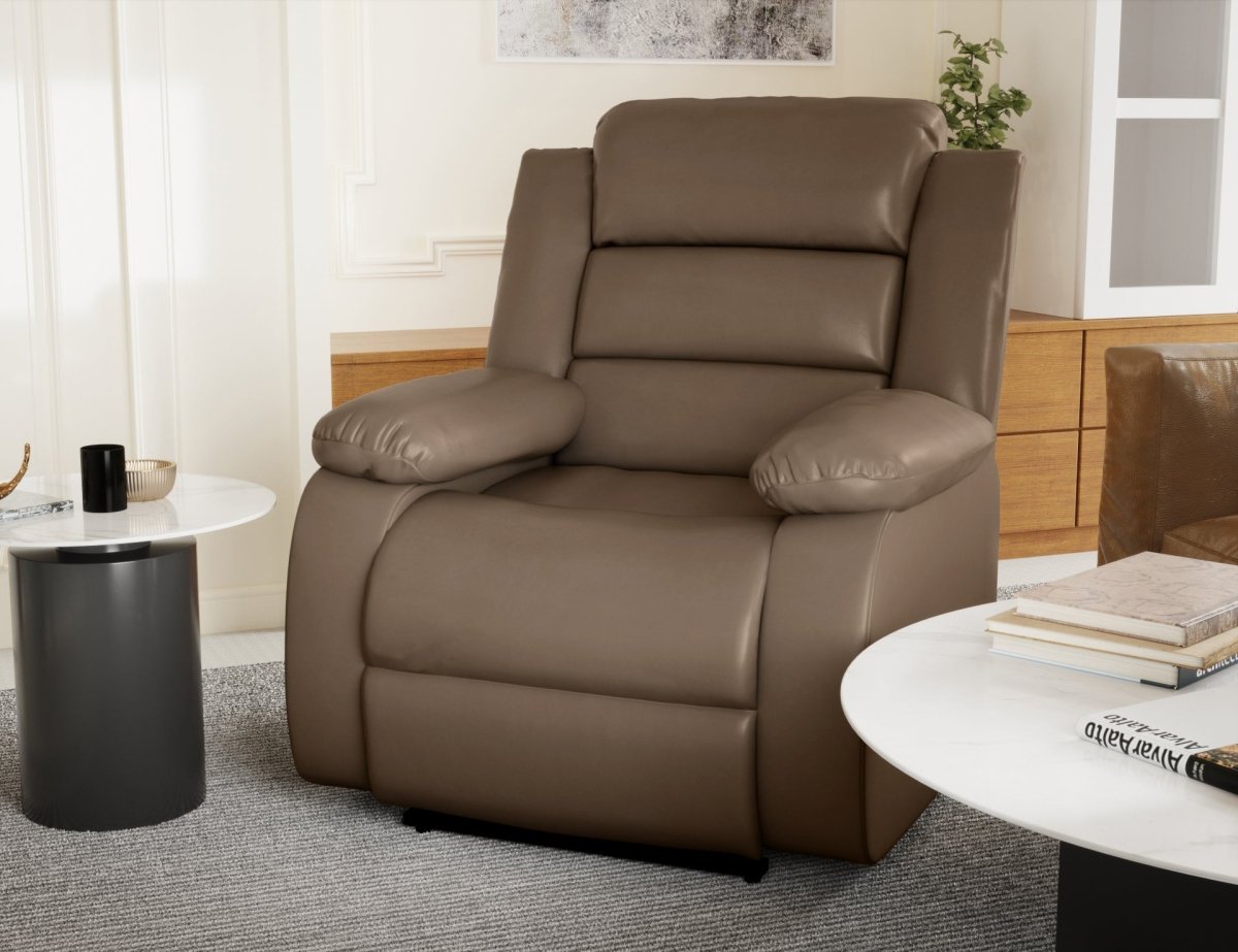 One Seater Leatherette Recliner Series - Sekar Lifestyle