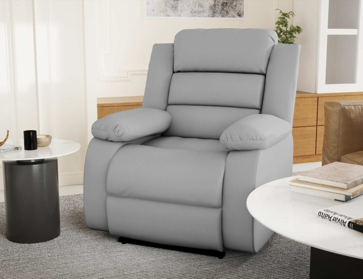 One Seater Leatherette Recliner Series - Sekar Lifestyle