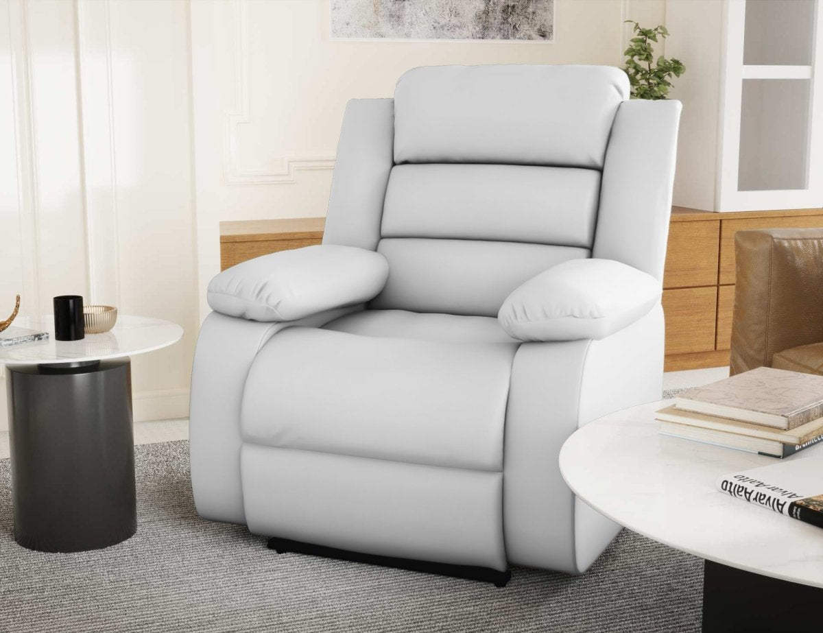 One Seater Leatherette Recliner Series - Sekar Lifestyle