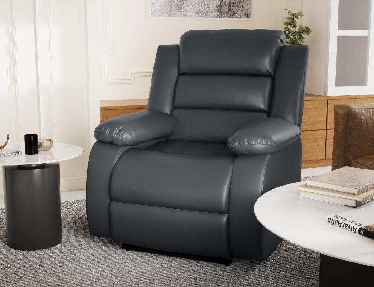 One Seater Leatherette Recliner Series - Sekar Lifestyle