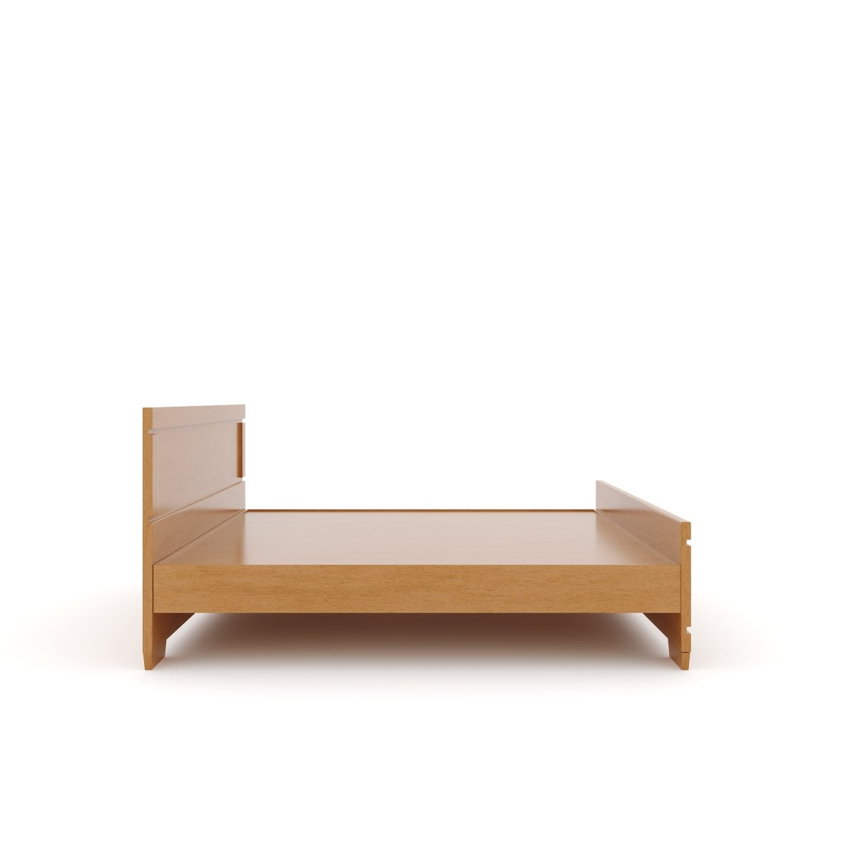 Plywood Rectangle Series Bed - Sekar Lifestyle