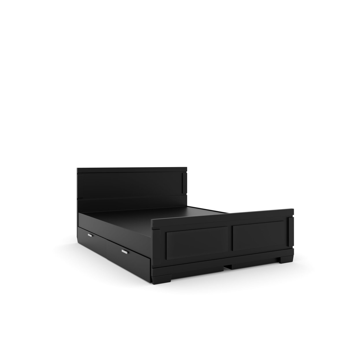 Plywood Rectangle Series Bed - Sekar Lifestyle